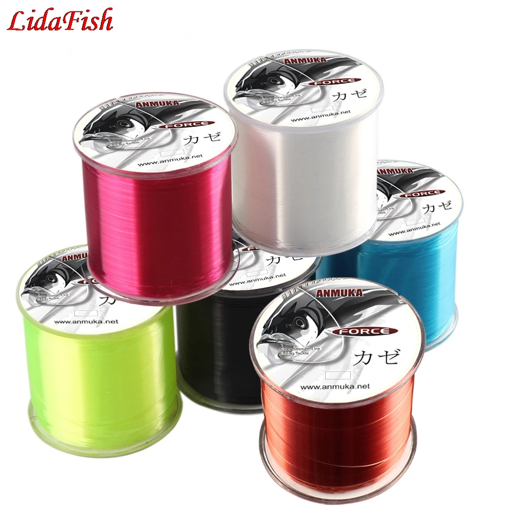 500M Super Strong Nylon Fishing Line Size 0.6 To 8.0 Japanese Durable Monofilament Material Fishline for Carp fishing enlarge
