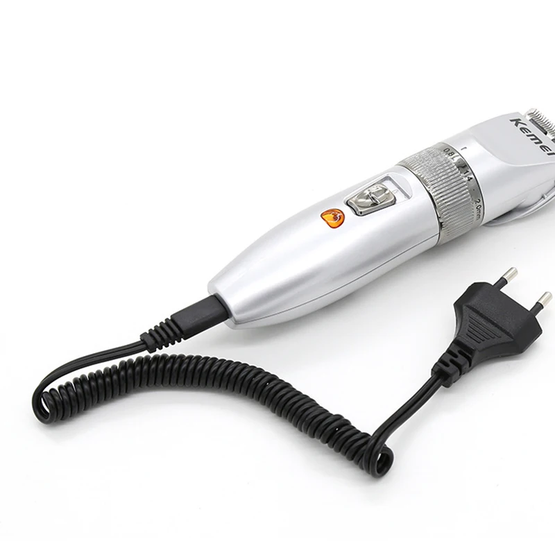 Kemei электрическая Clipper Парикмахерские ножницы Профессиональные взрослые дети