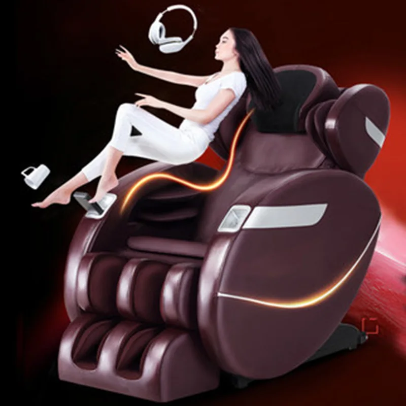 4d массажное кресло домашний разминающий умный роскошный космический капсульный
