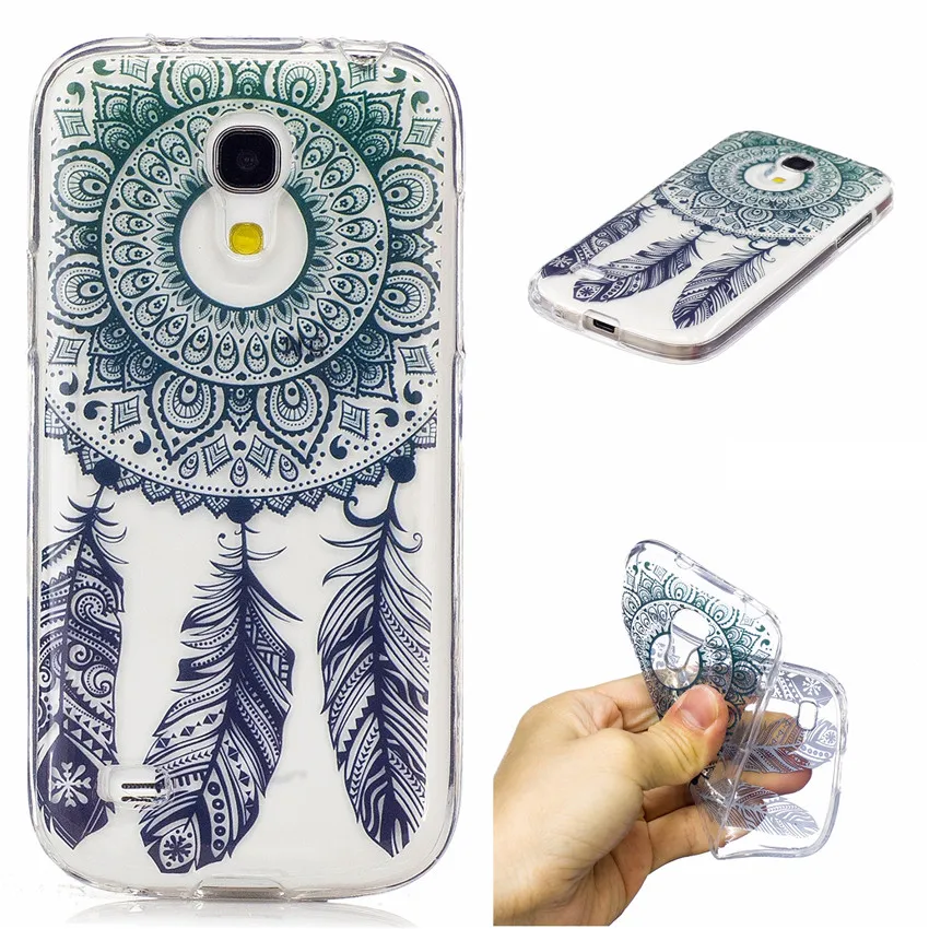 Для Coque Samsung S4 MINI чехол принт ультра тонкий мягкий ТПУ силиконовый для Fundas Galaxy Mini