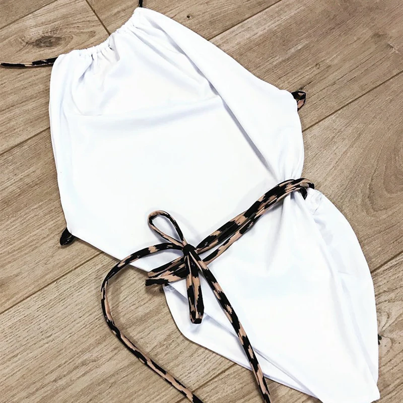 Бикини с леопардовым принтом Bikinx бразильский купальник-бикини монокини пуш-ап