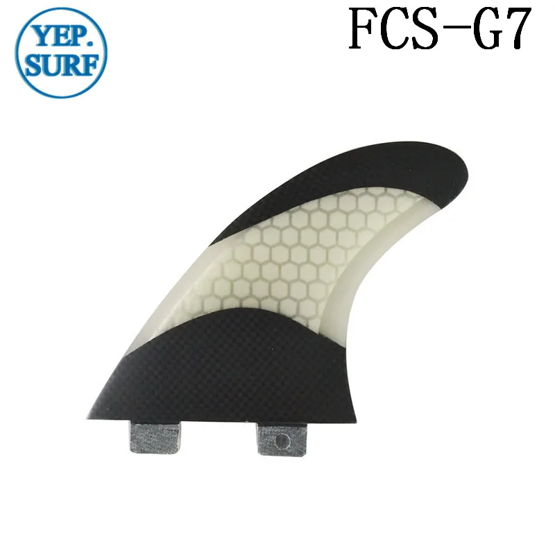 Плавники из стекловолокна FCS G7 белый цвет рандомные плавники для