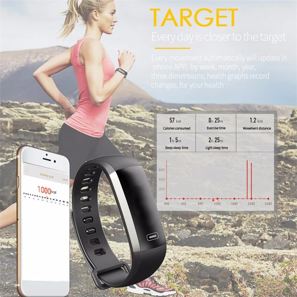 M2 PRO Bluetooth умный Браслет 0 96 дюймов oled дисплей фитнес трекер монитор сердечного