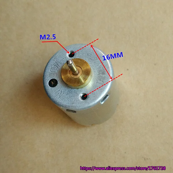 Оригинальные mabuchi 270 Высокоскоростной микро-24 волтовый dc-двигатель* 27mm 3V 10000 об/мин с драгоценными камнями мотор металлической щетки
