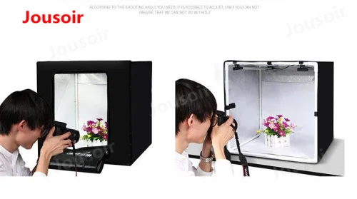 LED Studio 60cm Light Box Set Small Camera Dimmable Style Desktop CD50 T06 | Электроника
