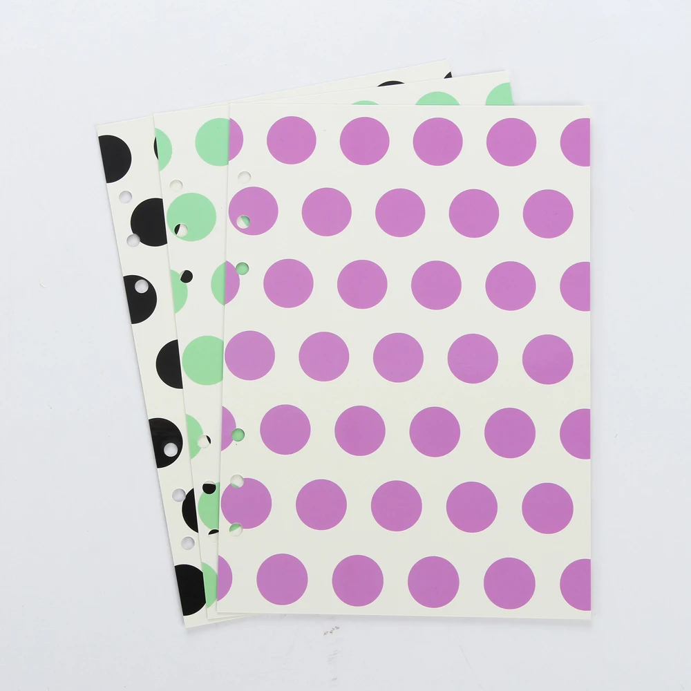 Новые спиральные разделители для ноутбука с милыми точками оригинальная