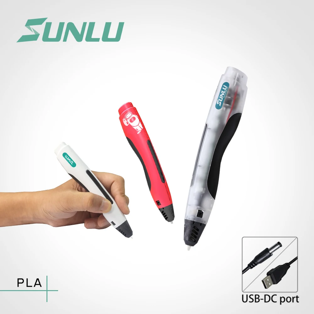 Оригинальная ручка для 3d печати SUNLU 4 цвета интеллектуальные ручки с поддержкой PLA