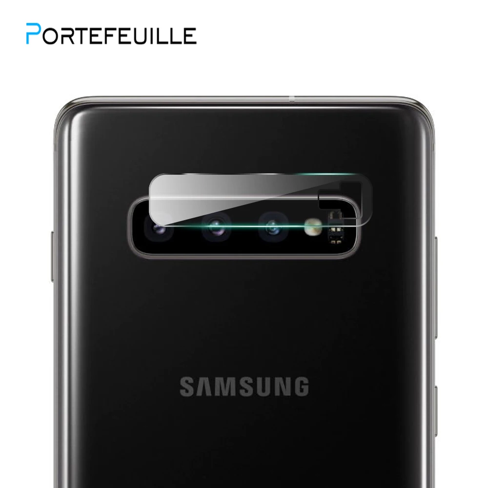 Стекло для задней камеры Portefeuille Защитная пленка Samsung Galaxy S 10 E S10 Plus мобильный