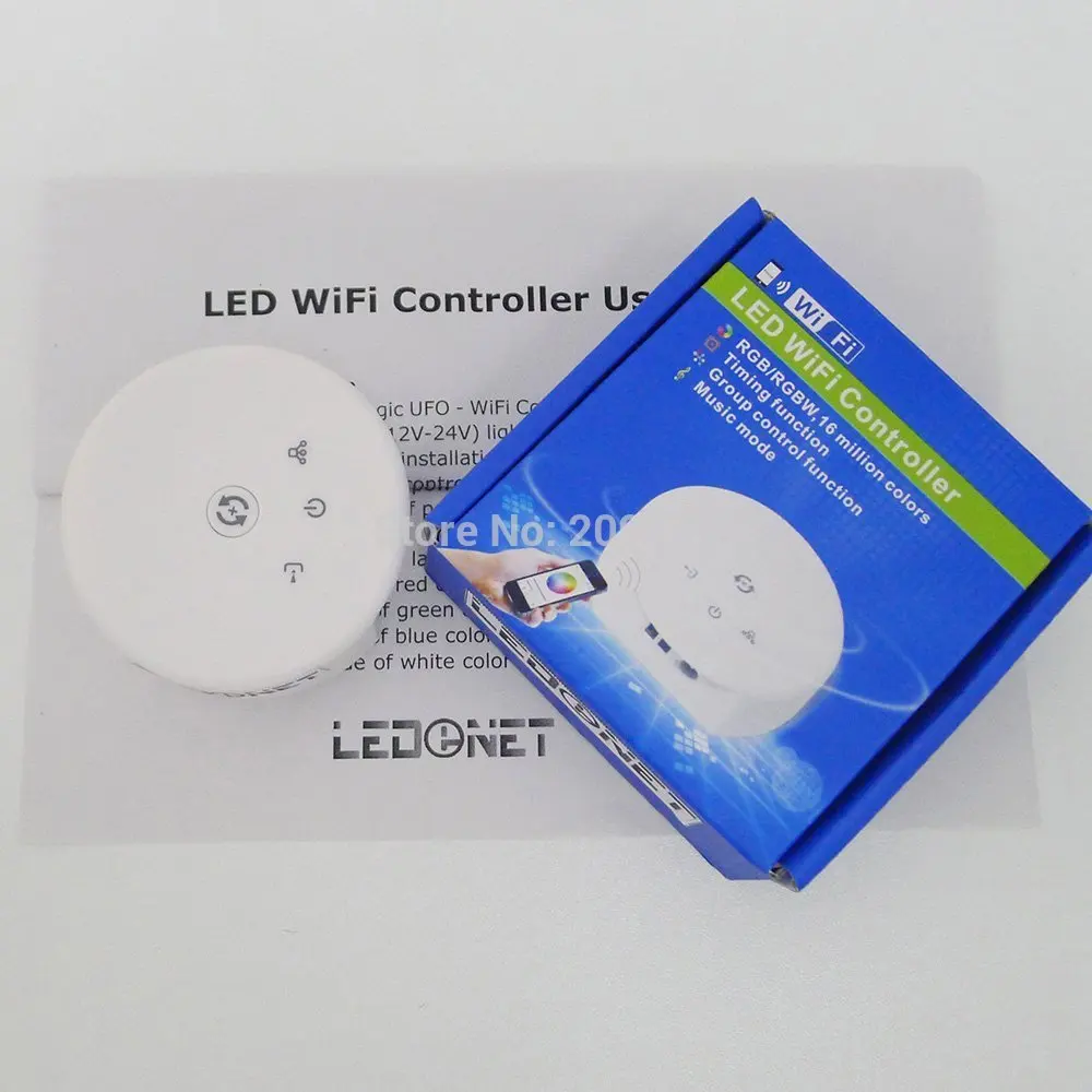 Светодиодный контроллер UFO RGB/RGBW 12 24 в пост. Тока wifi для IOS и Android функция управления