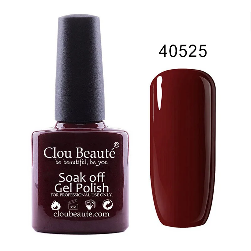Гель лак для ногтей Clou Beaute УФ unhas em гель грунтовка впитывающий 79 ярких цветов