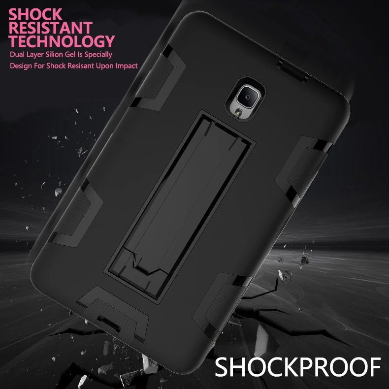 For Samsung Galaxy Tab A 8.0 T380 Case High Impact Resistant Hybrid Three Layer Heavy Duty Armor Defender Full Body Protector | Компьютеры