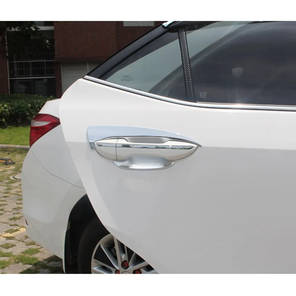 Хромированная крышка чаши для Toyota Corolla Altis 2014 2015 2016|Внешние дверные ручки| |