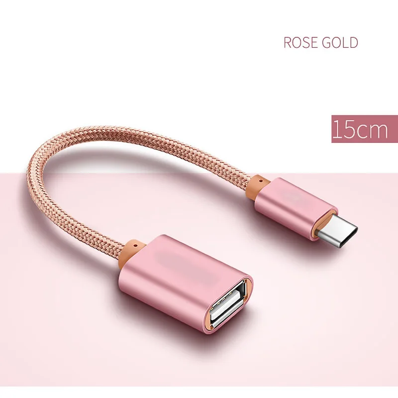 Кабель-переходник с разъемом типа C USB 3 1 Male to OTG Type-A для Android leTV Huawei oppo vivo Tablet PC samsung