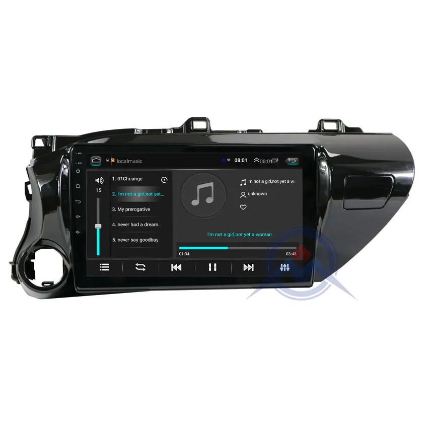 ZOHANAVI10.1 дюймов Android 8,1 автомобиль радио для TOYOTA Hilux Автомобильная dvd-навигационная система видео мультимедиа стерео плеер