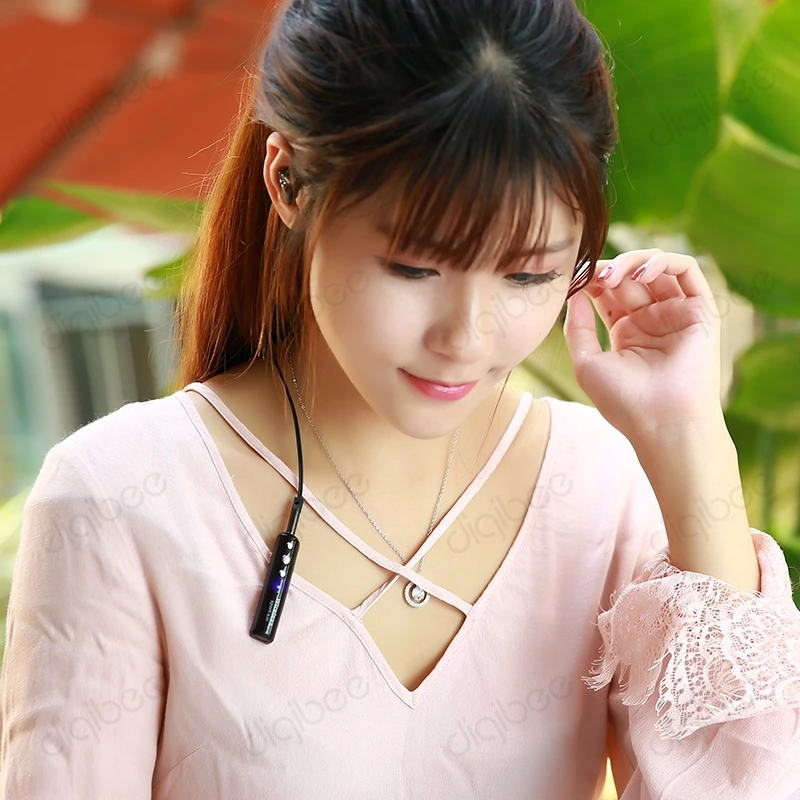 Мини HiFi Спорт стерео проводная и беспроводная гарнитура с микрофоном Музыка