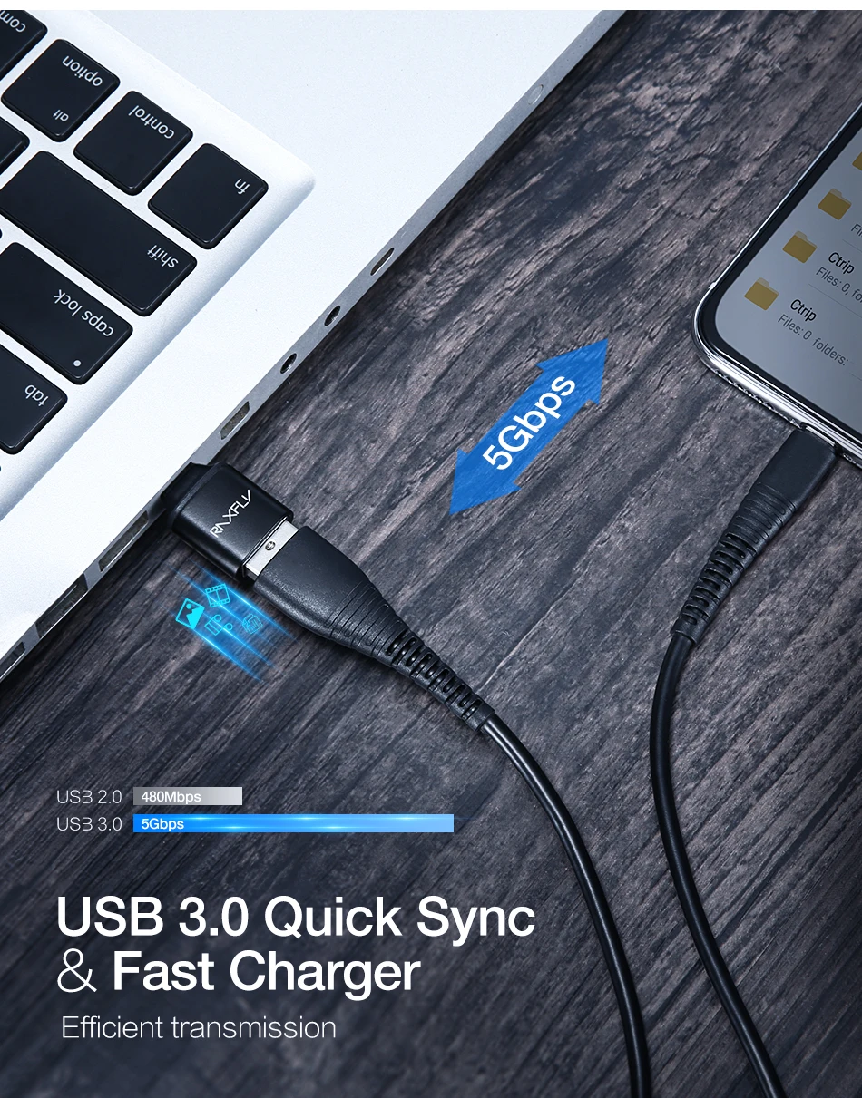RAXFLY Тип C до USB 3,0 OTG usb-адаптер, кабель конвертер Тип-C переходник для One plus 6 5 Xiaomi Mi 8 huawei USB C OTG адаптер