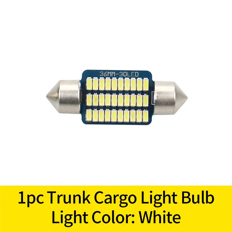 White Trunk Light JHO светодиодный светильник лампы для Ford Explorer 2011- 2012 13 14 15 16 17 автомобильные аксессуары номерной знак задний багажник грузовая лампа для чтения - Испускаемый цвет: White Trunk Light