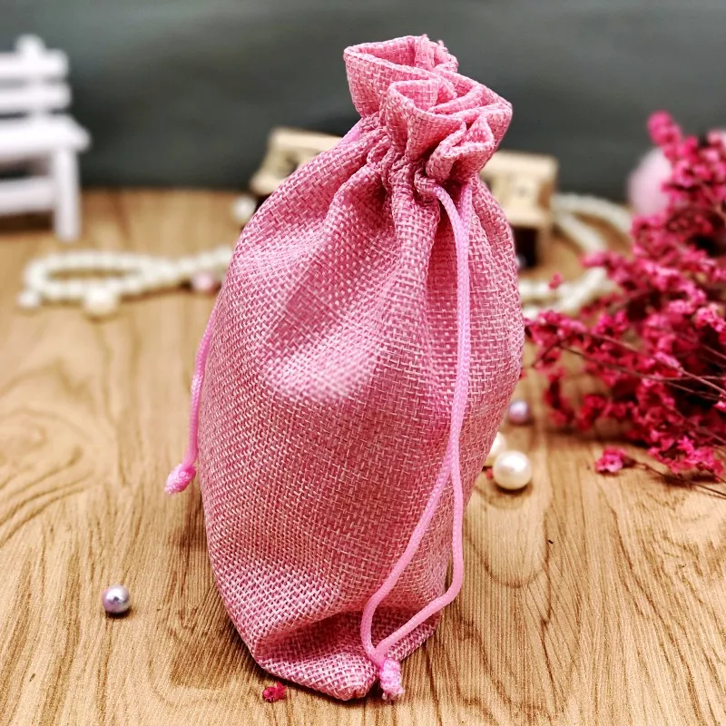 Сумки для хранения из натурального льна детские игрушки сумка свадебной
