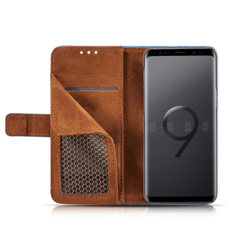 Чехол-книжка из искусственной кожи для Samsung Galaxy S10 S9 S8 Plus | Мобильные телефоны и