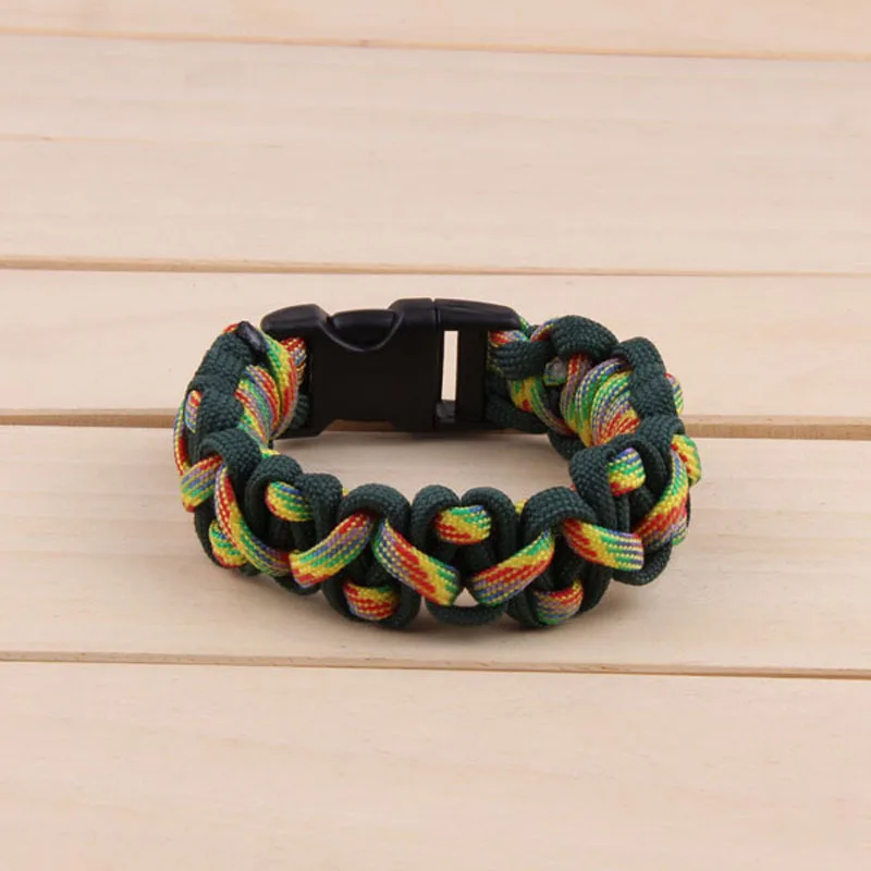 Комплект браслетов из Паракорда в стиле милитари 550|bracelet peacock|bracelet ceramicbracelet length |