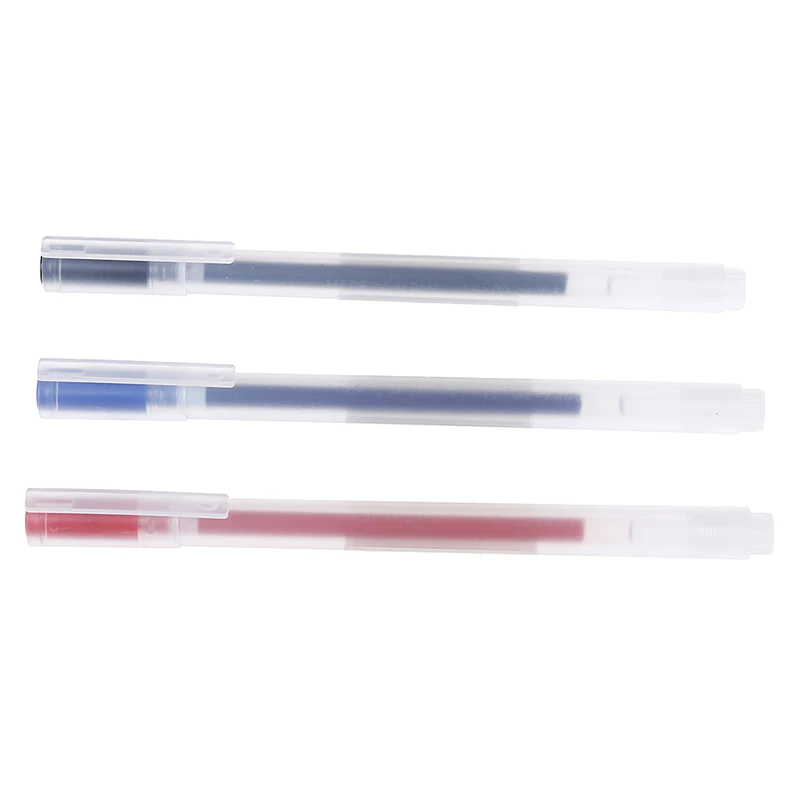 New Basic liner roller ball pen for writing signature 0.38mm ballpoint gel ink 3 color pens Office tools School supplies | Канцтовары