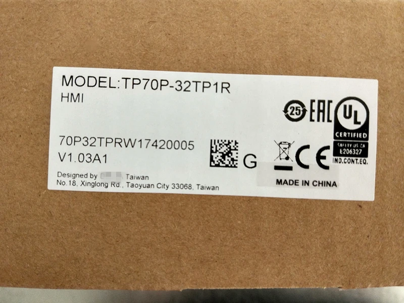 TP70P-32TP1R Сенсорная панель ЧМИ со встроенным PLC | Инструменты