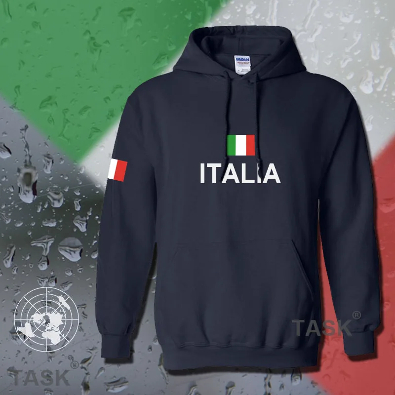 ИТАЛИЯ ITALIA Толстовка Мужчины поло пот Новый Одежда для улицы хип хоп футболист