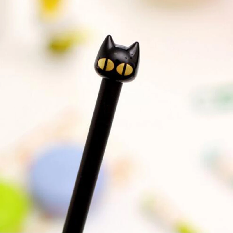 1 шт. милые кисти с рисунком кота из мультфильма Kawaii Канцелярские ручки материал Escolar офисные школьные принадлежности офисные принадлежности F0501 - Цвет: Style 1