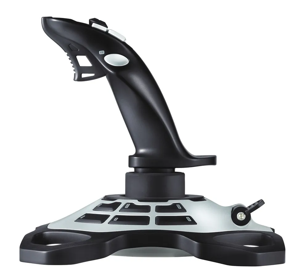Logitech Extreme 3D Pro джойстик ПК цифровой проводной USB 2 0 черный белый|Джойстики| |