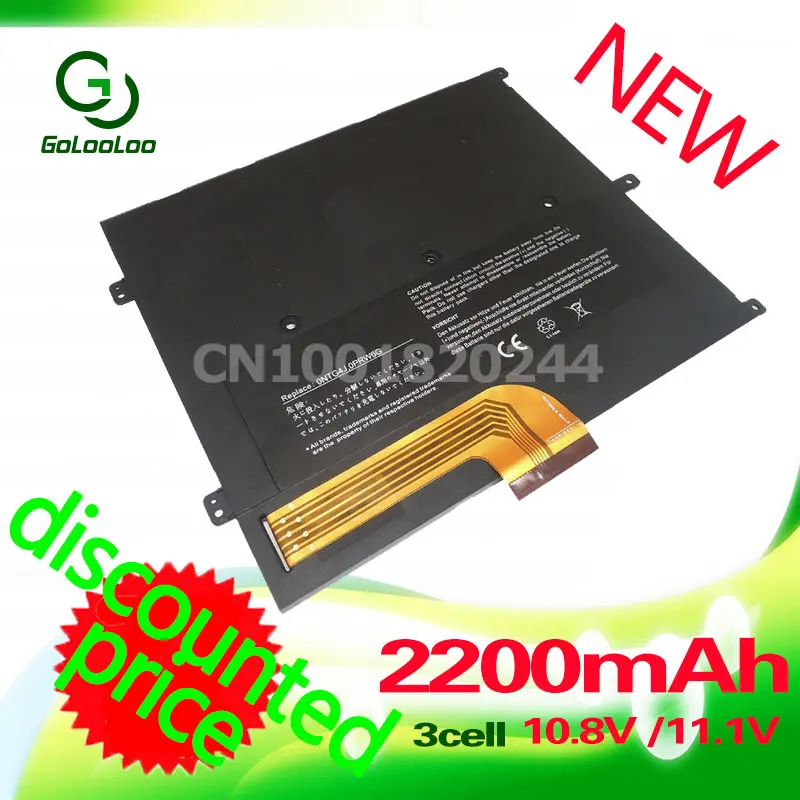 Новый аккумулятор Golooloo для ноутбука 2200 мАч 0NTG4J 0PRW6G 0449TX PRW6G DELL Vostro V13Z V13 V130 V1300 V1300|new