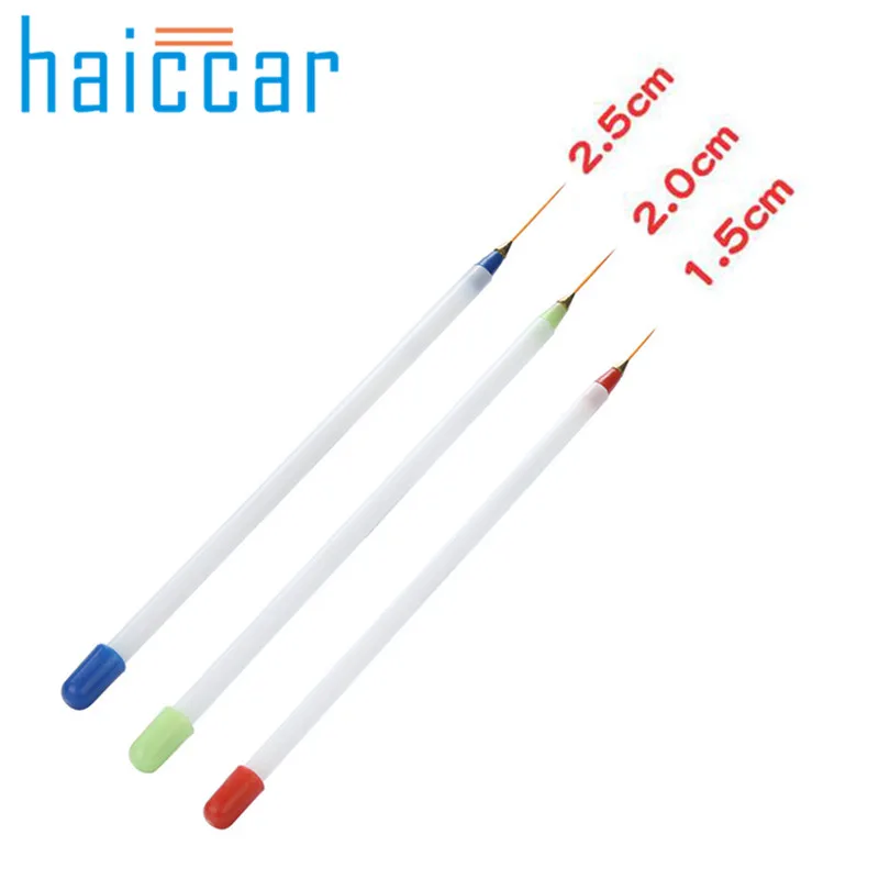 HAICAR 3 шт. кисточка для ногтей инструменты профессиональная ручка рисования