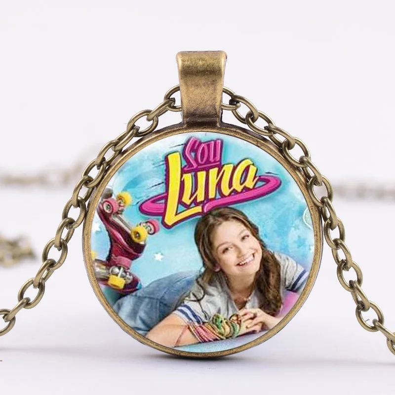 ORFILA соевое ожерелье с Луной супер поп певица Luna Valente Pandent цепи для девочек Дети