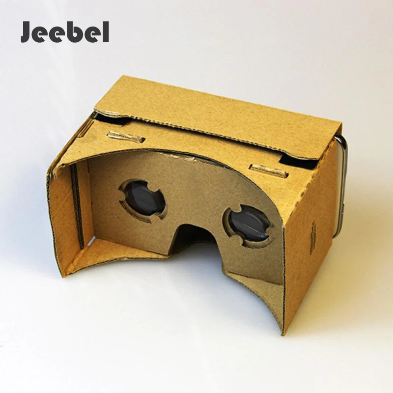 Иезавель VR Стекло Бумага картона 3D Стекло es виртуальной реальности Стекло для смартфонов VR картона VR Бумага Стеклобумажные очки виртуальной реальности