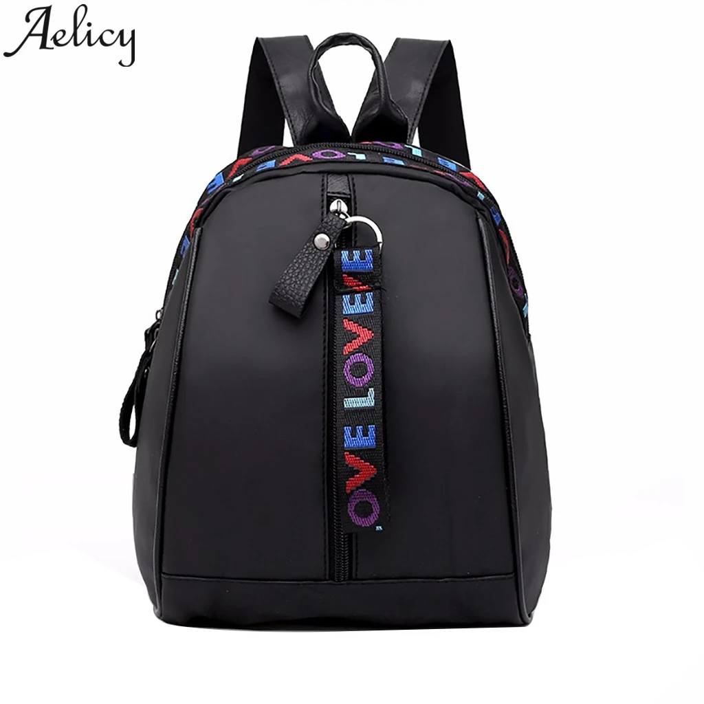 Aelicy Модный повседневный рюкзак из ткани Оксфорд Студенческая сумка школьная