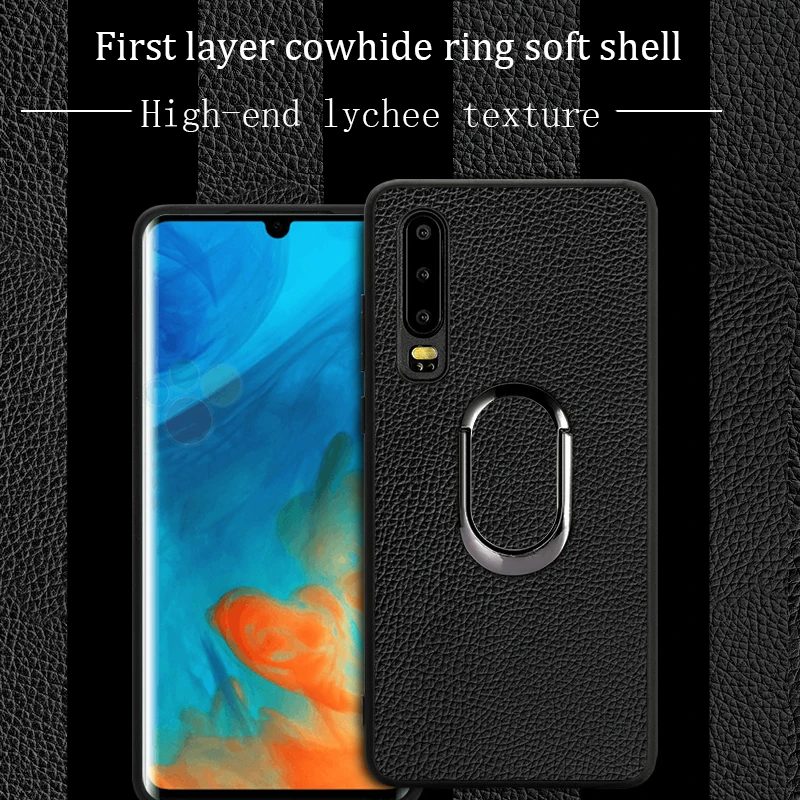 Чехол из натуральной кожи с подставкой для huawie p30 pro чехол hauwei Lite телефона P30 P20 Pro