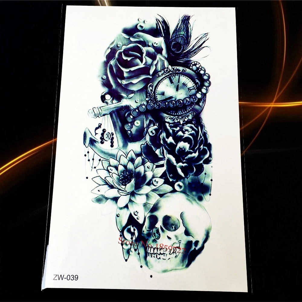 Аниме комикс Бабочка фея временная татуировка наклейка для женщин девушек тело