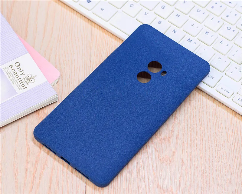 Силиконовый чехол для Xiaomi Mi Mix 6 4 дюйма плюшевый матовый на ощупь ТПУ мягкий