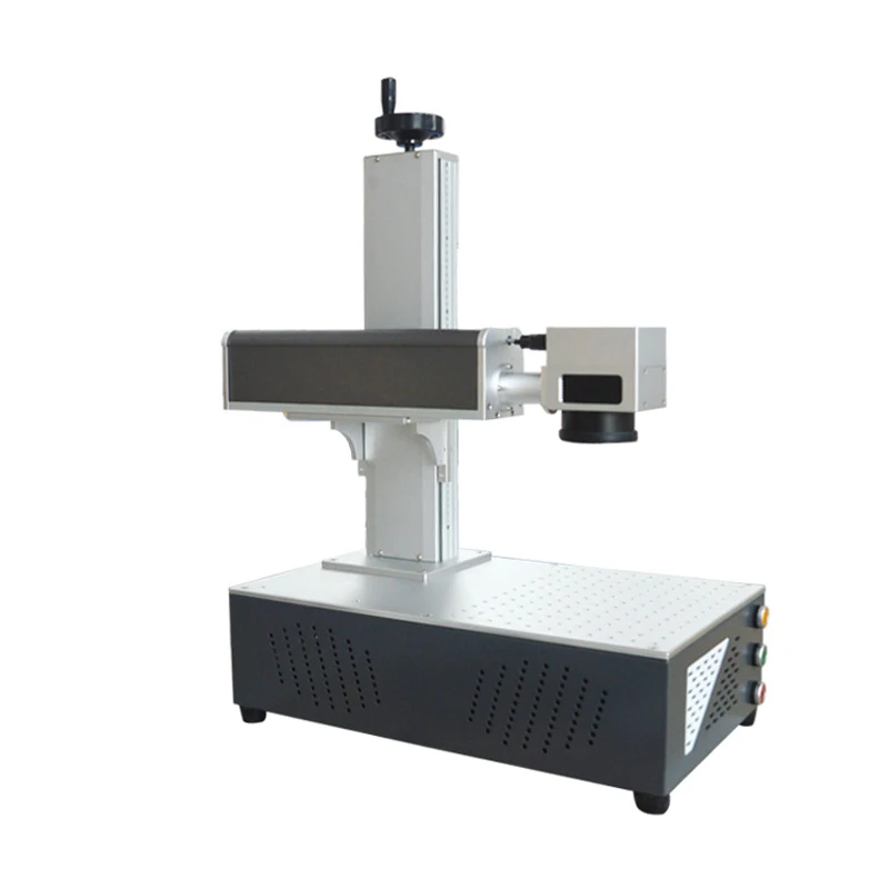 50 Вт волоконная Лазерная Маркировочная гравировальная машина для компьютерной