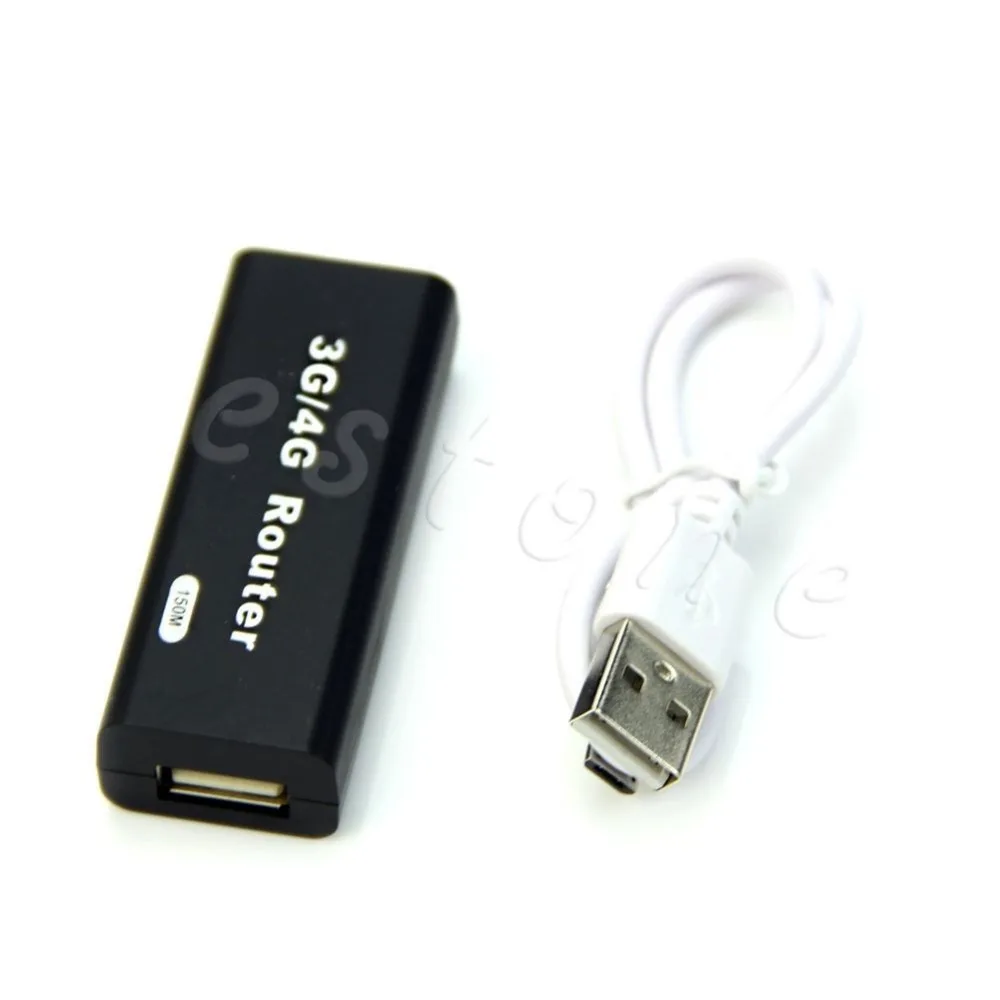Мини портативный Wi-Fi Wlan точка доступа AP Client 150 Мбит/с USB беспроводной