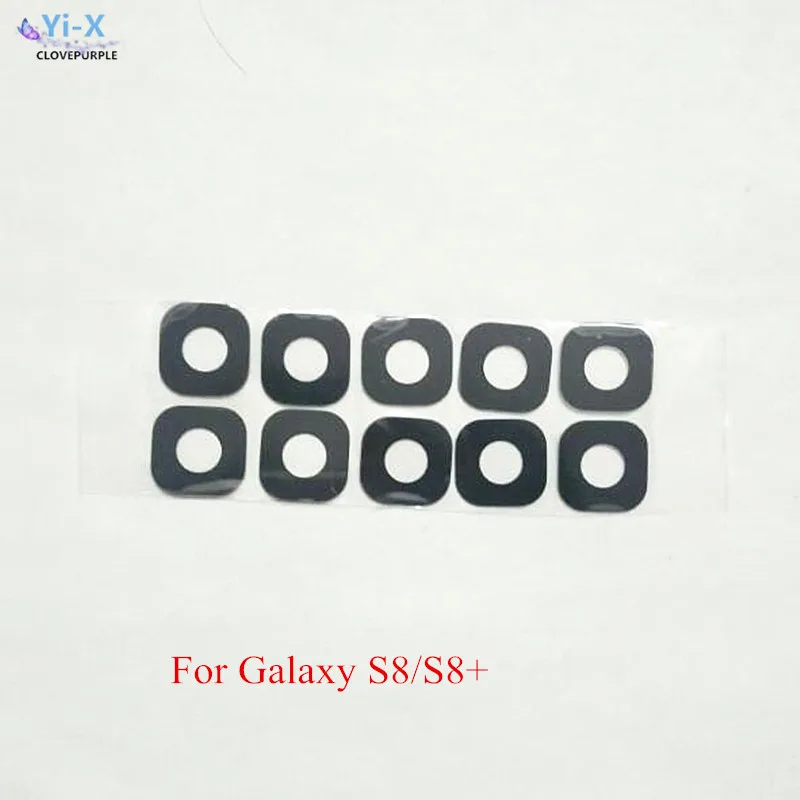 2 шт задняя камера стекло объектив кольцо с наклейкой для Samsung Galaxy S8 plus G950 G955