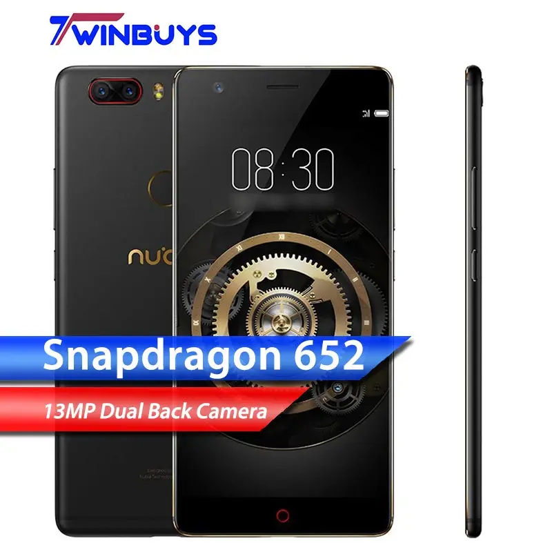 Оригинальный Нубия Z17 LITE 64 разрядный Восьмиядерный процессор Qualcomm Snapdragon 653 1 4 ГГц 6