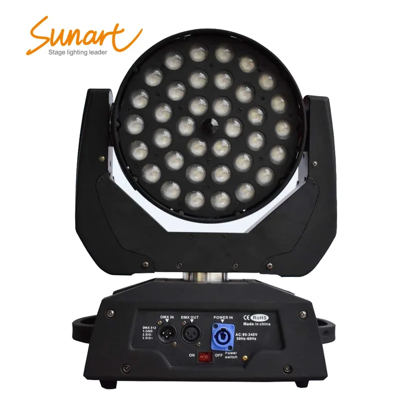 Светодиодный прожектор 36*10 Вт с зумом сценическое оборудование для прожекторов