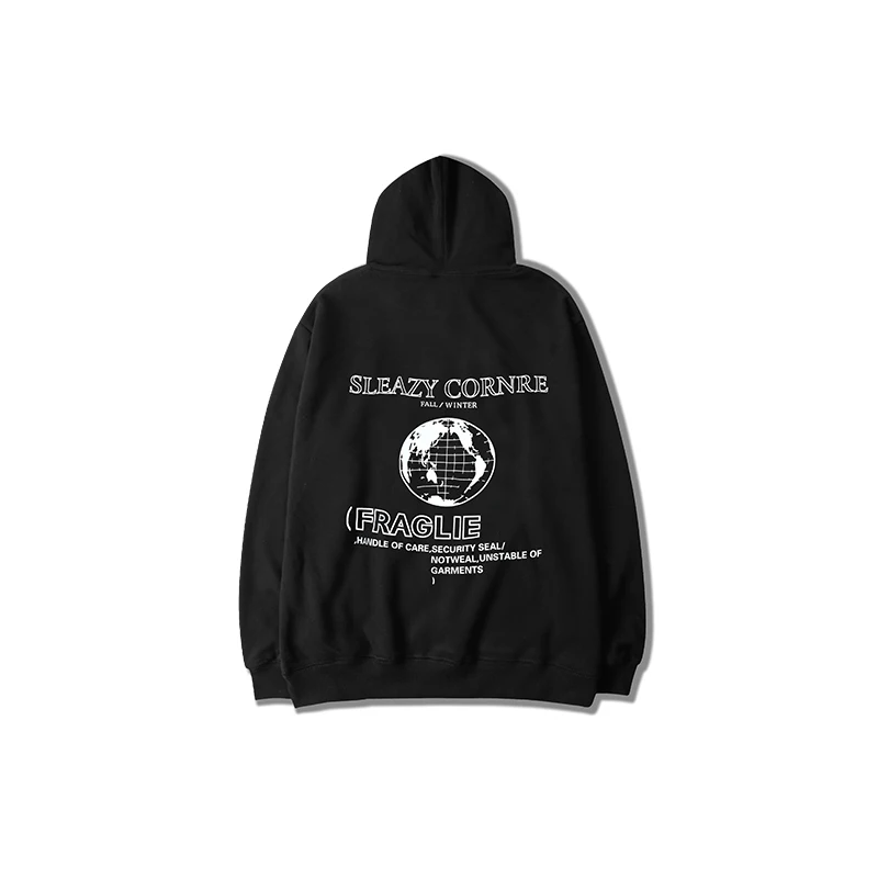 NELLY 2019 Autumn Winter European style Earth print Long sleeve Hoodie Women Cotton Hip hop Warm Fashion design Sweatshirt | Женская