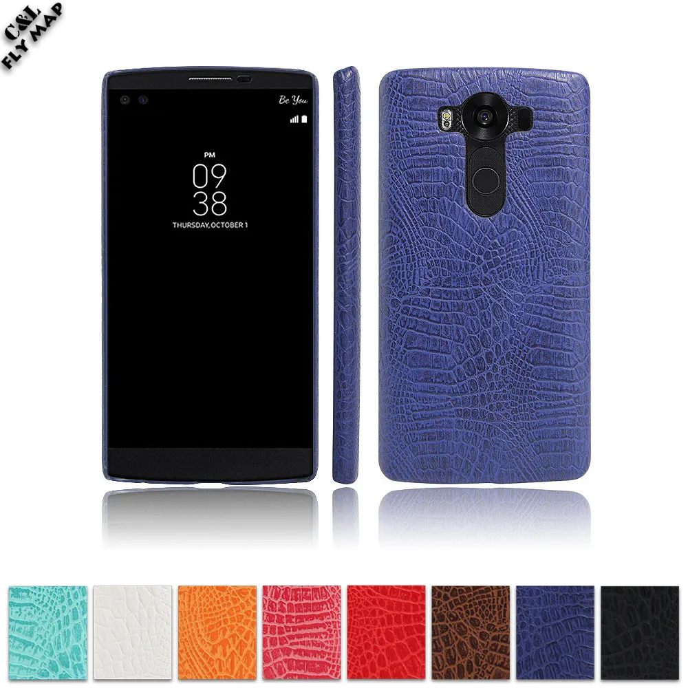Крокодиловый Чехол для LG V10 H960 H960A H960AR жесткий защитный чехол ПК V 10 LGV10 H961 H961N H962