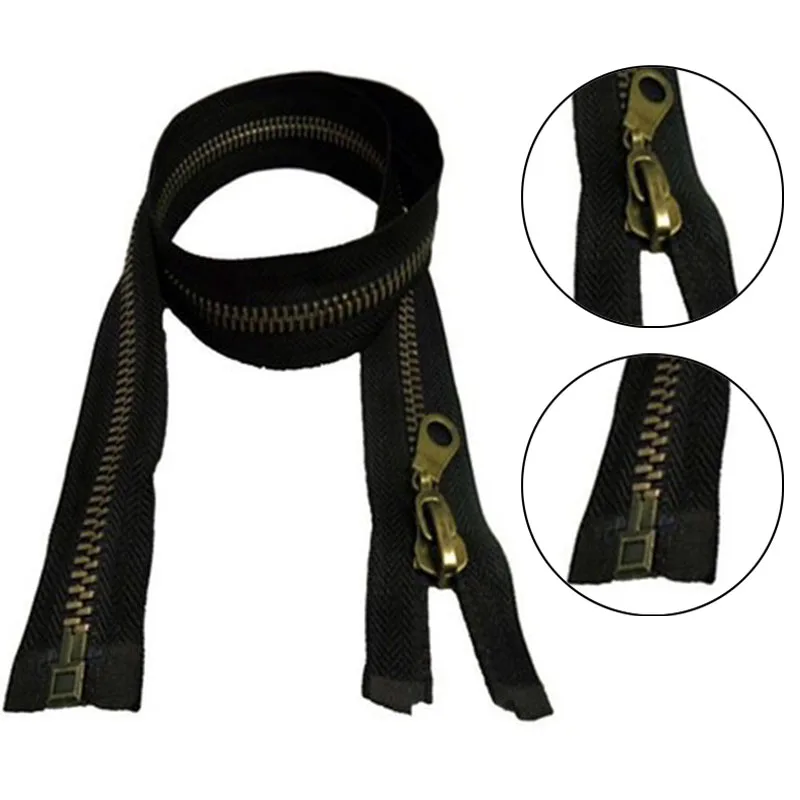 27/70 см черного цвета с молнией отделяя застежки молнии открытым концом DIY пошив