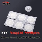 Клеящиеся этикетки, 20 шт. NFC Ntag216 888 байт