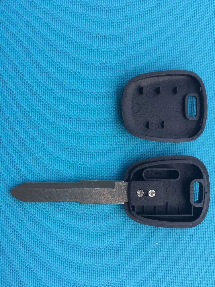 1 шт. заменитель транспондер ключ Оболочка Чехол пустой зажигания необработанное