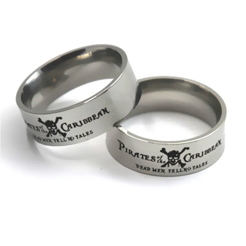 Кольцо из нержавеющей стали Пираты Карибского моря|pirates of caribbean ring|pirate ringthe ring |
