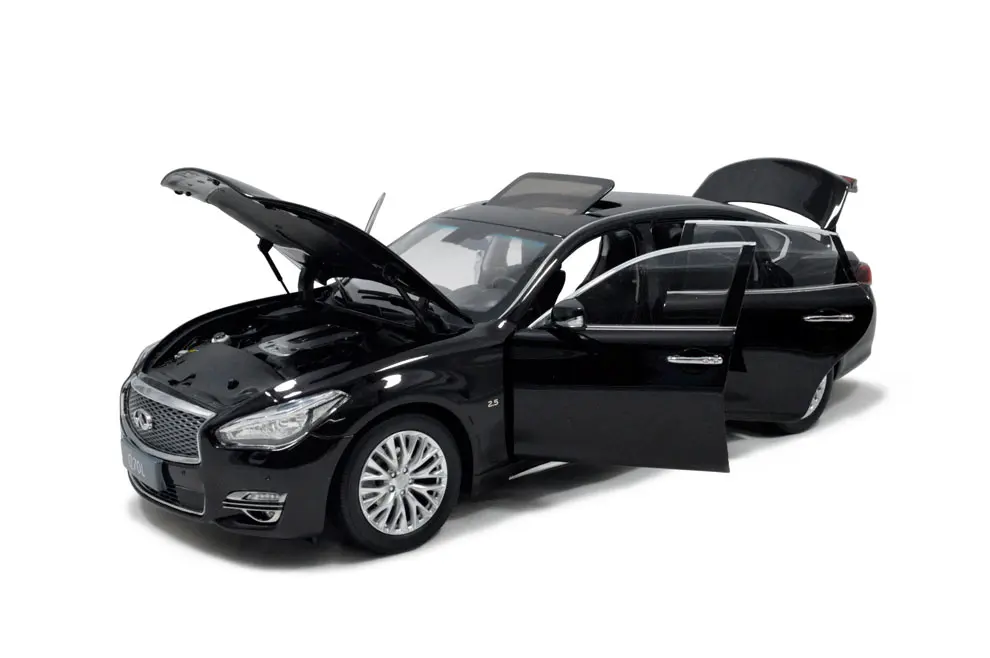 Модель Paudi 1/18 1:18 1 18 масштаб Infiniti Q70L 2016 черная статическая имитация литая модель