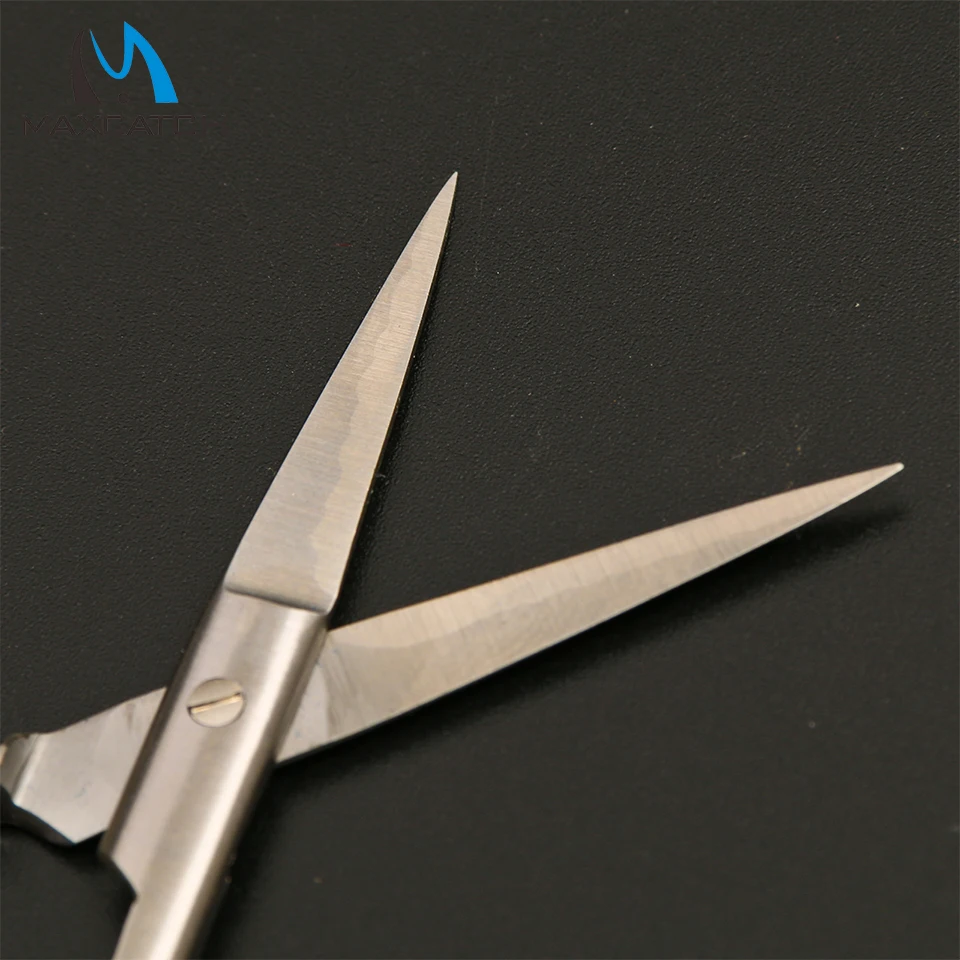 Ножницы для рыбалки Maximumcatch вольфрамовые твердосплавные прямые черные|blade vapor|blade